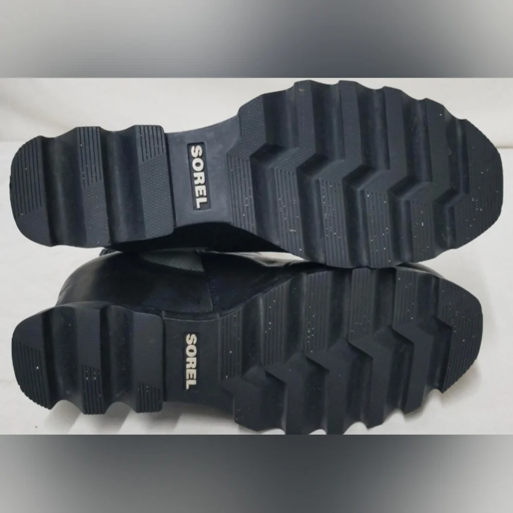 Sorel Joan Of Artic Wedge III Chelsea Ankle Boots Size 7.5 W/Box MSRP $200 - Picture 6 of 9